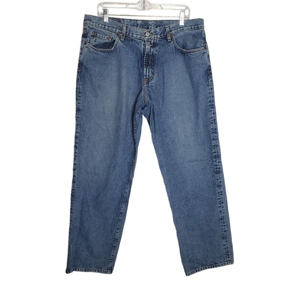 Lucky Brand 36 x 31 Dungarees Denim Jeans Straight Leg Cotton Denim